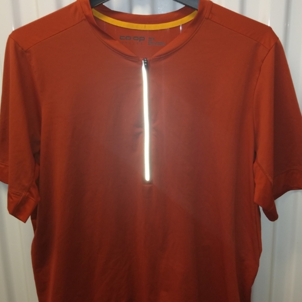 Coop Cycles Reflective Cycling Biking Jersey Large